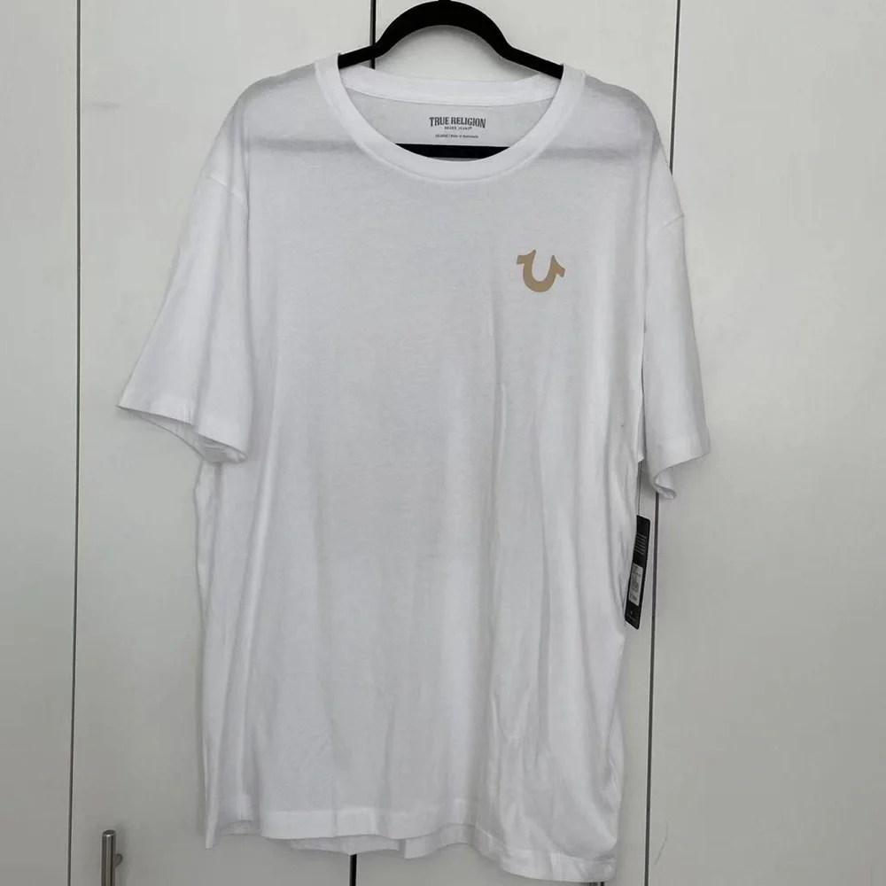Men’s True Religion Poster Buddha Logo Tee Size 3XL